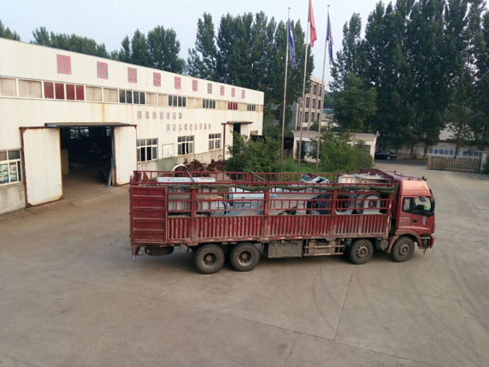 2017年7月2日发往河南省洛阳市的（连翘茶）成套设备