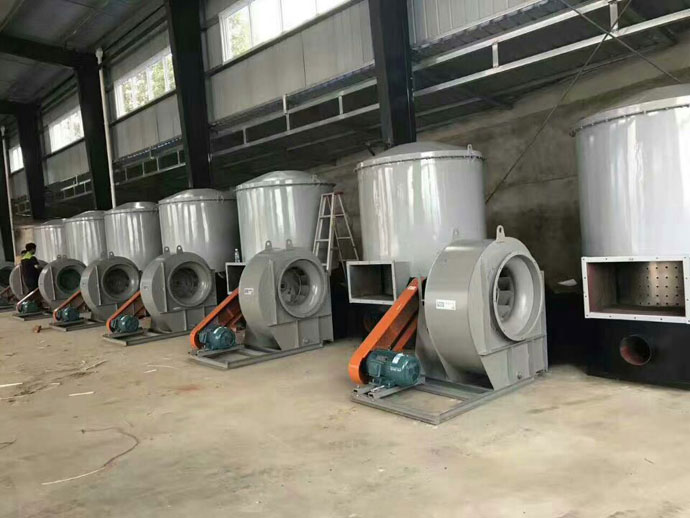 2017年8月2日发往信阳市谭家河乡的茶籽烘干设备（150型热风炉）